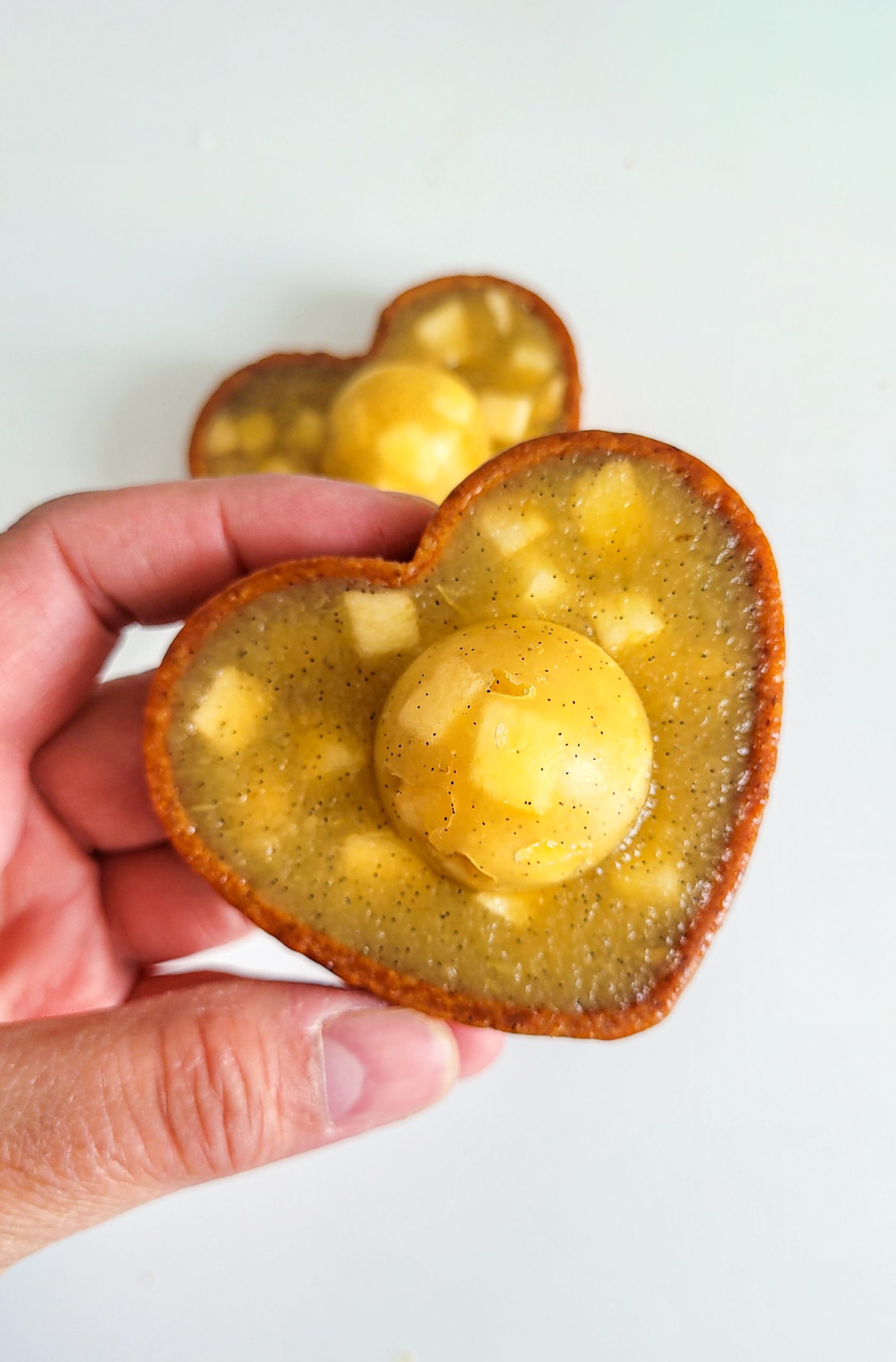 tartelette pomme vanille prunelle de troyes