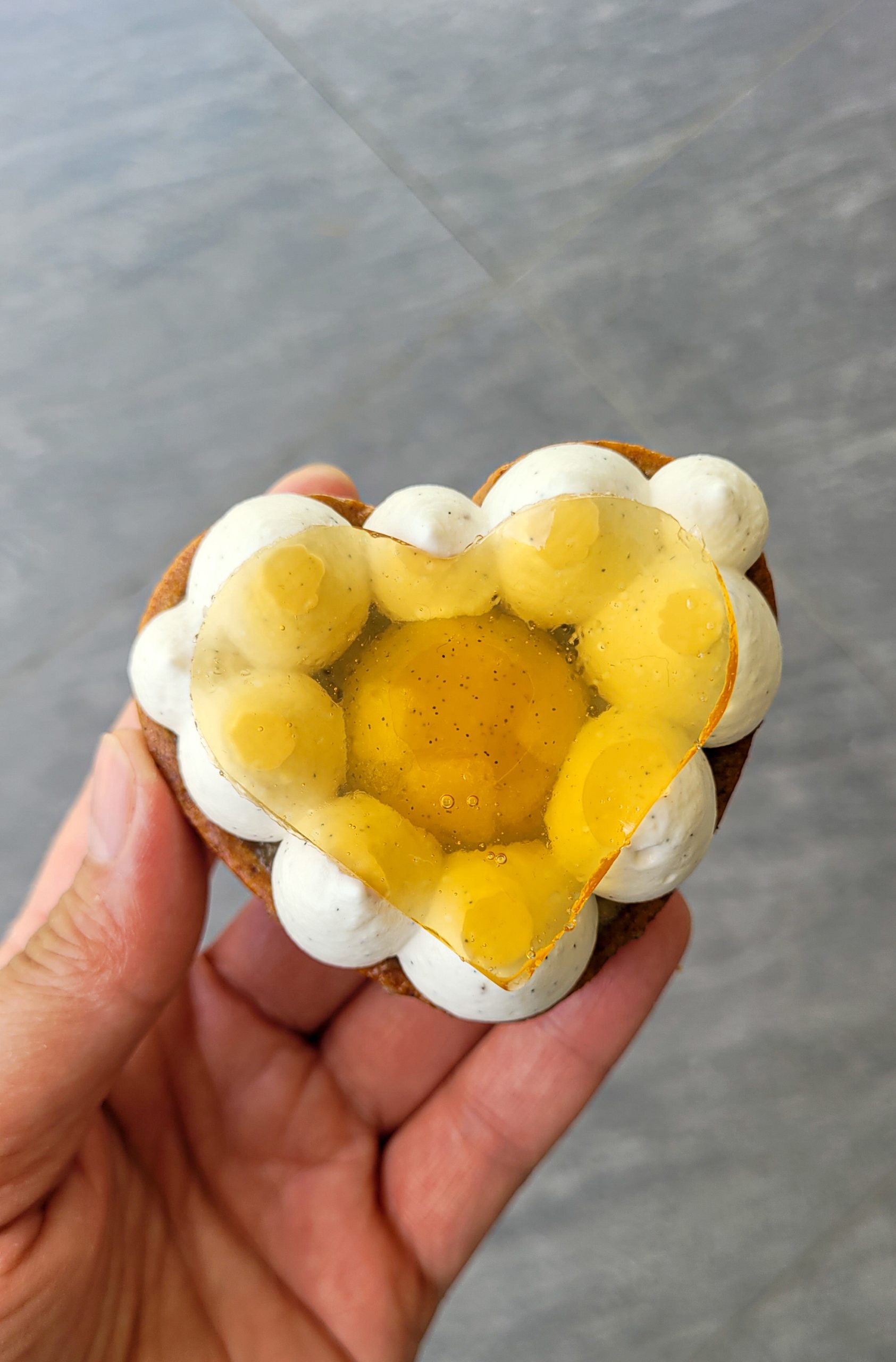 tartelette pomme vanille prunelle de troyes
